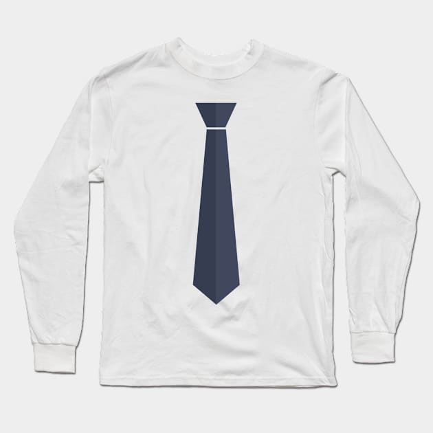 Tie Long Sleeve T-Shirt by MaiKStore